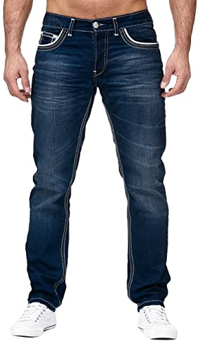Jeans Corti Uomo Con Tasche Laterali Pantaloni da uomo primavera estate pantaloni casual da bodybuilding tasca pantaloni sportivi in denim pantaloni casual a figura intera Pantaloni Versatili