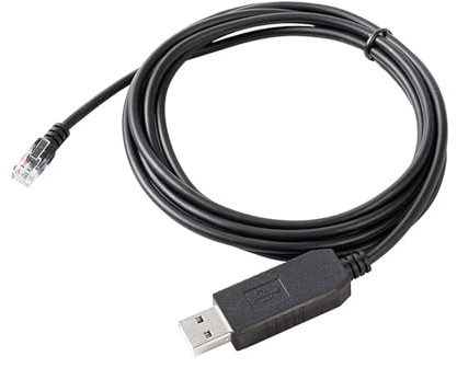 Hwmsza 505 Telescope Cable USB RS232 Serial to RJ10 4P4C Converter Adapter Cable for ETX-125 ETX-90 ETX-70 LXD-75 LX90(1.8m)