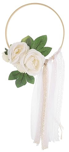 PRETYZOOM Künstlicher Blumenstrauß Brautkranz Hochzeitsbedarf Blumensträuße Für Die Braut Elegantes Brautblumenarrangement