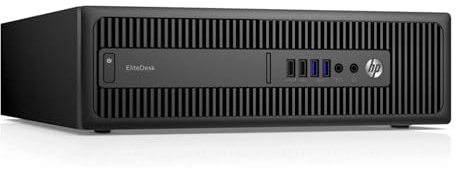 HP, Pc Desktop SFF Pronto All'Uso, Computer Pc Fisso Intel i5-6500 6 Core 3 GHz, Ram 8Gb, SSD 256Gb, Wi-FI, Libre Office (Ricondizionato)