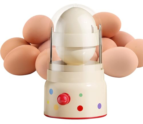 Golden Egg Maker - Manual Pull Shaker for Kitchen Cooking, Baking with Smooth Blending Function, Small Spinner Gadget for Home, Restaurant, Rv Trips, Apartment, Camping, Travel, Family Use 6.1in