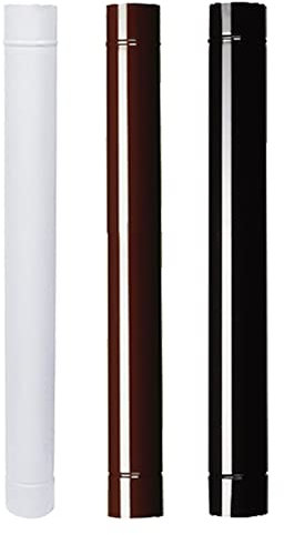 Tubo Smaltato Per Stufe In Acciaio Porcellanato.