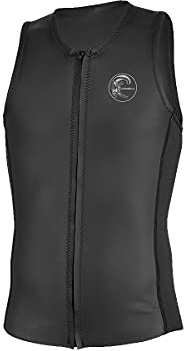 O'Neill Men's O'riginal 2mm Full Zip Vest, Black, X-Large