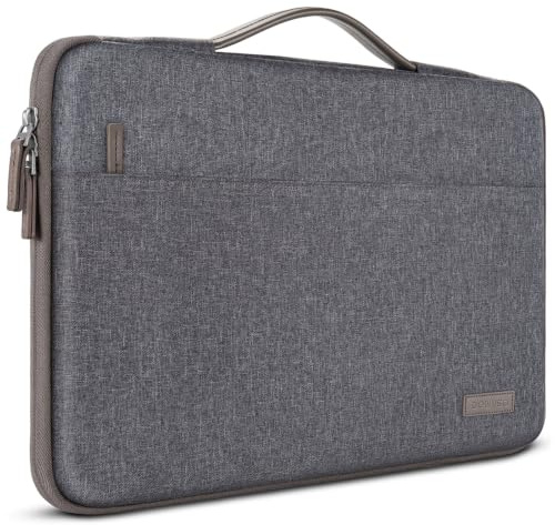 DOMISO Laptoptasche für 13 Zoll MacBook Air M5 2026/M4/M3/M2/M1,MacBook Pro | Wasserdichte Laptophülle MacBook Tasche Laptop Hülle Case mit Griff für MacBook Air,MacBook Pro M2/M1,Surface Pro,Dunkelgrau