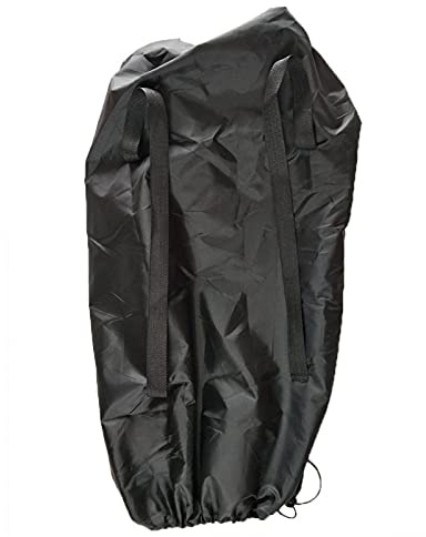 MOVKZACV Autositz-Reisetasche für Flugzeugtore, strapazierfähige Kinderwagentasche für Flugzeug, zusammenklappbar in tragbare Tasche, ideale Gate Check-Tasche für Flugreisen, Schwarz , Free Size,