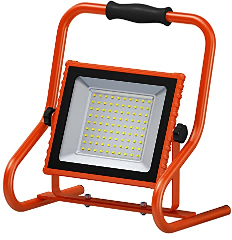 LEDVANCE Worklight LED Akku - 110° LED Construction Spotlight 30W with 4 Hours Battery Life, 2400 Lumen, 4000 K Cool White, IP 44 Protection, Swivelling Lamp Head, As Indoor and Outdoor Lamp