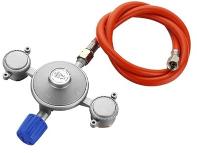 Cadac Dual Power Pack – Kunststoff – Gummi – Metall – Ideal für den Urlaub auf dem Campingplatz – Grau – Blau – Orange – Grill | Ideal für den Campingurlaub, Grau, Blau, Orange, Grill, Outdoor