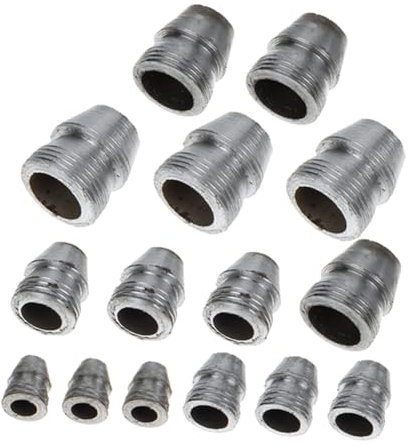 Gadpiparty 15 Pezzi Kit Cunei Di Metallo Per Manico D'ascia e Martello Protezione Di Sicurezza, Utensili a Cuneo Robusti Per Rinforzo e Spaccalegna, Accessori Portatili Per Lavoro Agricolo e Campo