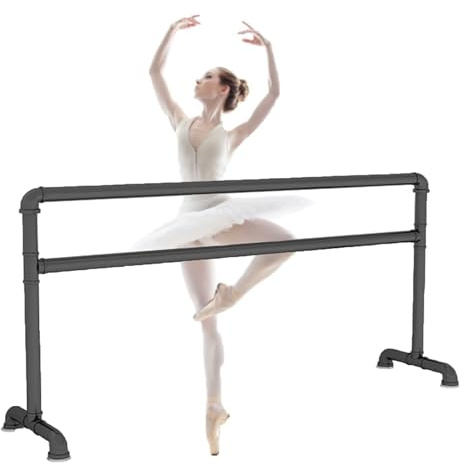 Barra de Ballet de 10 a 2,7 m, Doble Capa, para Estudio de Baile en casa o Club, soporta hasta 500 kg.