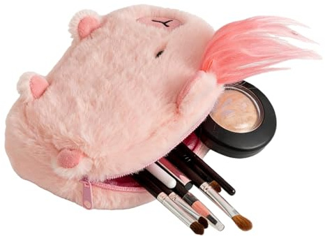 Plush Pencil Bag Organizer | Animal Plush Pencil Holder Bag Pouch for Home Office Classroom College Dorm Travel Working Studying Home Office Classroom