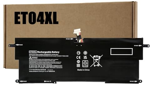 BLESYS ET04XL 915191-855 915030-1C1 HSTNN-IB7U Laptop Akku für HP EliteBook X360 1020 G2 Notebook PC ET04 ET04049XL-PL 915030-171 915191-955 HSN-I09C HSTNN-1B7U 7.7V 49.81Wh 6470mAh Li-ion