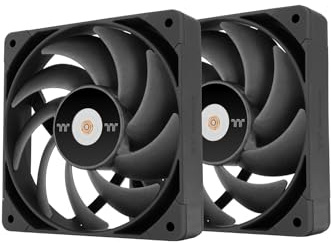 Thermaltake TOUGHFAN 14 Pro PC Cooling Fan | 2 Pack | Black