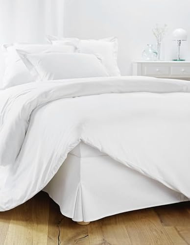 Betthusse 140x200 Weiß – Mit 4 Seiten von 30 cm für Bett 140 x 200 cm