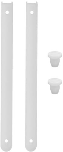 Uonlytech Plastic Drawer Slides 1 Set Cabinet Drawer Glides Replacement Heavy Duty Furniture Slide Rails for Kitchen Storage Drawers Smooth Operation