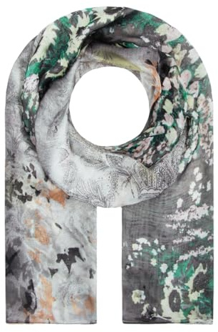 Majea Halstücher Damen Tuch Kopftuch Halstuch Schal Damen-Schal Tücher Stola (880034) (grau 10)
