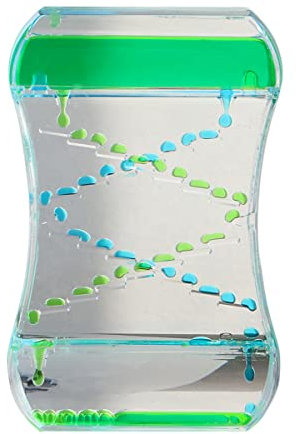 Liquid Motion Timer Bubbler, Minuteur de Sablier Liquide, Lampe à Lave Colorée Fidget Toy Sablier Jouet à Mouvement Liquide Jouets Sensoriels pour Soulager Stress, Relaxation, Apaisant (A)