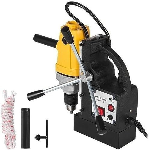 Perceuse magnétique 8500N Force magnétique 750 W Multifonctionnelle Électrique Portable Banc Core Perceuse pour le travail des métaux, le bricolage et l'utilisation professionnelle
