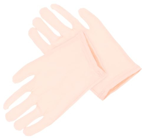minkissy Guanti Idratanti per Mani Porpora in Cotone e Carbonio di Bambù, 1 Paio, Morbidi ed Elastici, per Mani Screpolate e Notturna