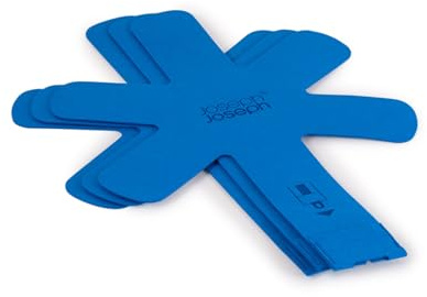 Joseph Joseph Space 3pc Pan Protector Set, Soft Durable Felt Separators, Prevents Scratches on Non-stick Pots & Pans