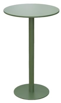Bartabeller Modernt runt järnbord inomhus/utomhus barhöjdsbord for husbil uteplats catering fester kommersiella evenemang Bar Bordets Högbord(Green)