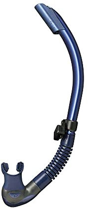 Tusa Hyperdry Schnorchel, Indigo-Silikon/Indigoblau