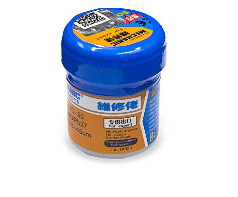 Solder Paste HK Mechanic XG-50 Sn63/Pb37 for Soldering Iron 936 Saike 852D Soldering Flux