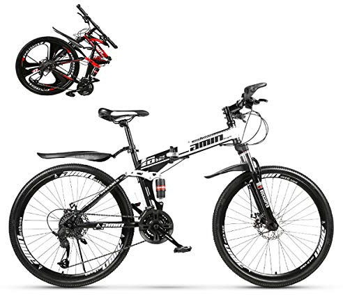 Klappfahrrad, ultraleichte tragbare faltbares Sport- / Mountainbike/leicht und robust Faltbares Fahrrad, Zum 24 * 26 Zoll 21 * 24 * 27 * 30 Geschwindigkeit Klapprad