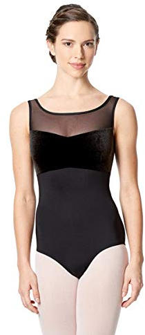 LULLI Dancewear Damen Ballett Body OXANA - Farbe: Schwarz - Größe: S