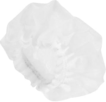 sourcing map Jetable Microphone Couverture Mic Pare-brise Couvertures Non tissé Blanc pour Microphone portable, Paquet 50