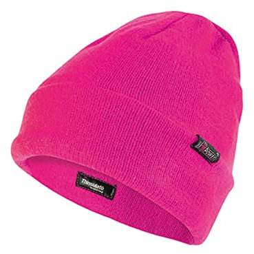 U-POWER DON'T WORRY... BE HAPPY! Berretto Invernale Rivestito One Pink Fluo Conf=6 Pz, Unica Uomo
