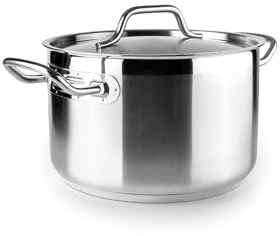 IBILI - Olla Con Tapa Inox Ebbe 26 Cm, Acero inoxidable 18/10, Apto para induccion