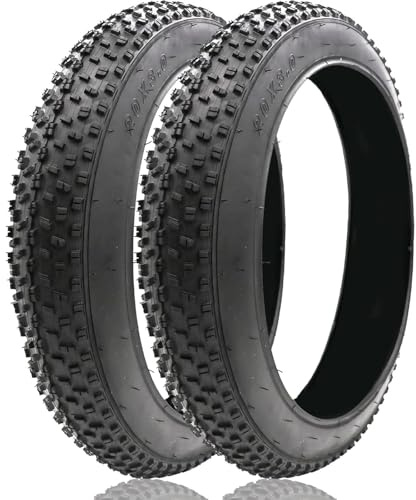 MCNDSI Fatbike Reifen Fahrradreifen Fett für Rennräder Mountainbike Schlamm Schmutz Offroad mit Fahrrad Mantel(24x4.0)
