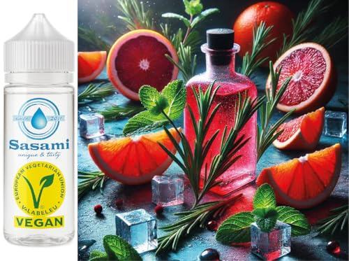 Crimson Bloom - naranja sanguina-romero-menta aroma concentrado - Vegano - Sasami - 100ml