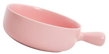 LALADEFIEE Ciotola per per Noodle Colore Rosa per Colazione per Riscaldare Latte e