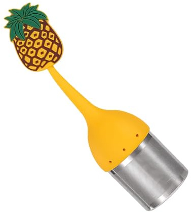 Colador de té de silicona | Colador de té de silicona en forma de fruta, taza de té de silicona suelta infusor de té para el hogar, cocina, teteras, vasos, tazas