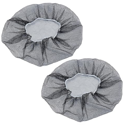 NICENEEDED 2 Housse de Ventilateur en Maille avec Cordon de Serrage Housses de Protection Rondes pour Ventilateurs Électriques Réutilisables et Lavables