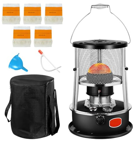 Kerosene Heater, Small Kerosene Heater for Indoor Use, Height Adjustable Kerosenes Stove, Keroseness Heaters for Outdoor Camping Fishing Hiking Pati.