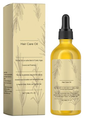 Rosmarinöl，100 % reines Rosmarin Haaröl, rein natürliches Produkt zur Haar und Kopfhautpflege, das hilft, Haarausfall vorzubeugen, die Kopfhaut zu，das das Haarwachstum fördert