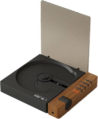 Bärbar CD-spelare med Bluetooth, Hi-Fi-högtalare, DAB-radio och musikram för hem och bil, kompatibel med bärbara datorer och smarta enheter
