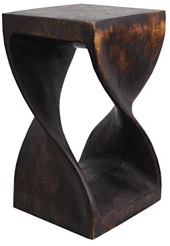 Thaiboo Beistelltisch Massive Handarbeit Nachttisch Hocker (13450 - Höhe 51cm)