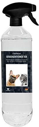 Cleanerist Geruchskiller I Geruchsneutralisierer in der Sprühflasche I für empfindliche Nasen I Für Autositze, Kofferraum & Wohnmobile | Geruchsvernichter I 1 Liter