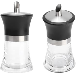 2 Stück Zuckerspender, transparente Zuckerflasche Home Kitchen Acryl Zuckerdose Zuckerstreuer mit Ausgießer für Kaffee Müsli Tee(100ml)