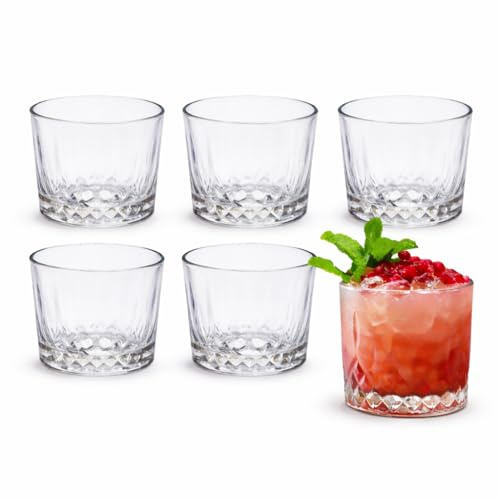 bar@drinkstuff Essence Vintage Whiskey Tumbler 11oz / 330ml - Pack of 6 - Glassware, Hiball