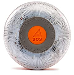 FlashLED Luz de Emergencia V16 Certificada DGT 3.0, con Geolocalización, App Incluida, Tarjeta SIM y Servicio de Datos Gratis hasta 2038, Base Imantada