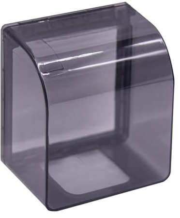 Steckdosenabdeckung Schalter Abdeckungen Stecker Box, Außensteckdosen Wasserdicht, Selbstklebende, 86 Typ Steckdose Abdeckungen, Plus-Höhe Design, für Badezimmer, Zuhause, Draußen, Schwarz