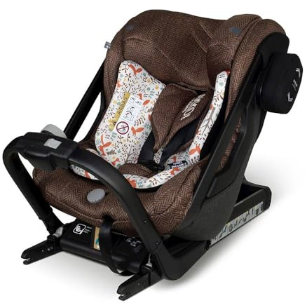 Cosatto Axkid ONE 2 Car Seat - Extended Rear Facing Car Seat Suitable for 61cm-125cm or 23kg Approx 7 Years Old, ADAC Tested, Swedish Plus Tested, R129 ISOFIX Easy Install (Foxford Hall)