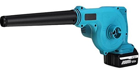 Souffleur d'air électrique sans fil 2 EN 1 1500W & Nettoyeur portatif portatif de collecteur de poussière d'aspiration for la batterie 18V pour les débutants en bricolage