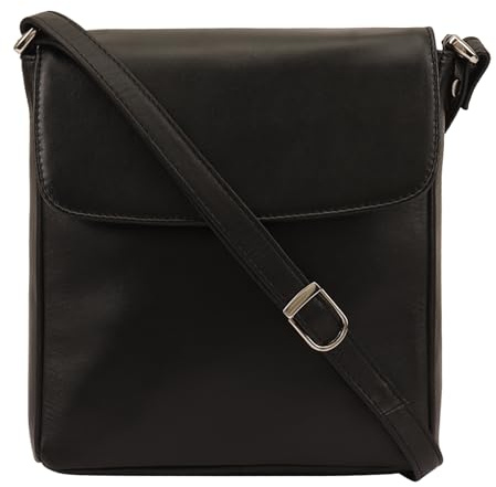 Lloyd Baker London – Saharsa 100% echtes Leder Damen Schultertasche, schlankes Leder, zeitloser Stil und Alltagstauglichkeit