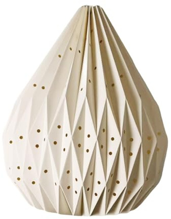 Sharplace Papierlampenschirm, Origami Design, Nordischer kreativer Lampenschirm, Papierlaterne Deckenlampenschirm, Hängelampenabdeckung, Hängelampenschirm für Zuhause Schlafzimmer Wohnzimmer, Stil e