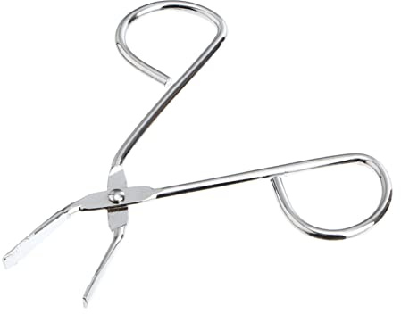 MUCKLILY Pinzas De Cejas De Acero Inoxidable Tijeras Precisas Para Depilar Vello Facial Con Borde Inclinado Herramienta Compacta De 3.34X1.85X0.39In Para Cuidado Personal